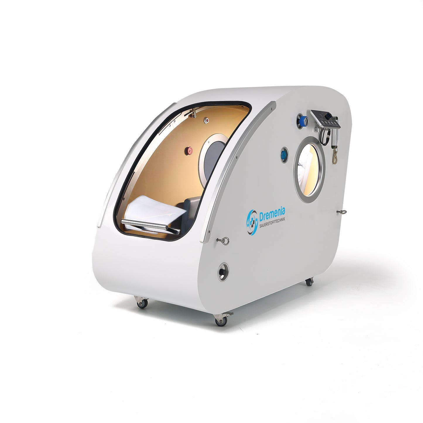Dremenia HyperOxy Elite - pure white hyperbaric oxygen chamber