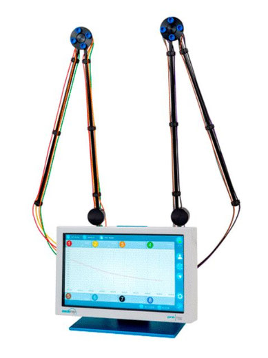 Sauerstoffpartialdruckmessung  tcpO2 / TCOM mit bis zu 8 Sonden gleichzeitig PRÉCISE 8008